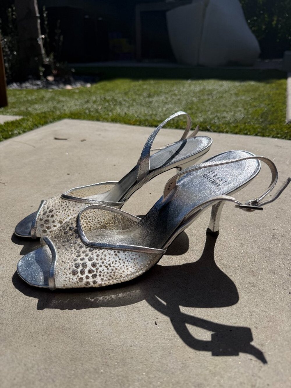 Vintage Stuart Weitzman Sparkly Heels